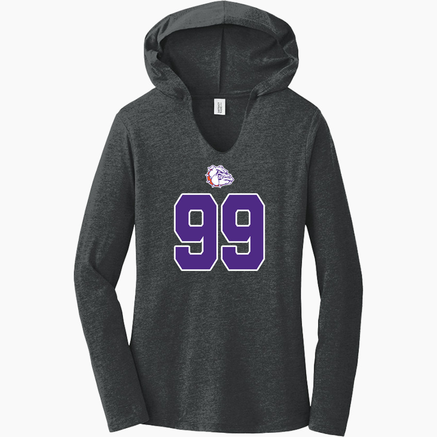 BEMENT MIDDLE SCHOOL BULLDOGS <span class="pdp-name-mascot">BEMENT BULLDOGS</span> District Women's Perfect Tri Long Sleeve Hoodie