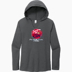 First Baptist First Baptist Church <span class="pdp-name-mascot">First Baptist Church of New Bern</span> District Women's Perfect Tri Long Sleeve Hoodie Front Thumbnail