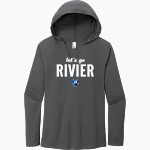 Rivier University Official Store of the Raiders <span class="pdp-name-mascot">Rivier University Raiders</span> District Women's Perfect Tri Long Sleeve Hoodie Front Thumbnail