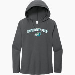 University Prep Mustangs District Women's Perfect Tri Long Sleeve Hoodie Front Thumbnail