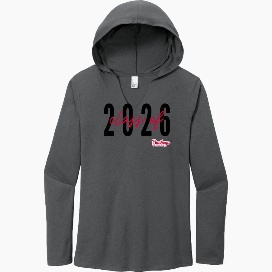 Buckeye Volleyball Club <span class="pdp-name-mascot">Buckeye Volleyball Club</span> District Women's Perfect Tri Long Sleeve Hoodie