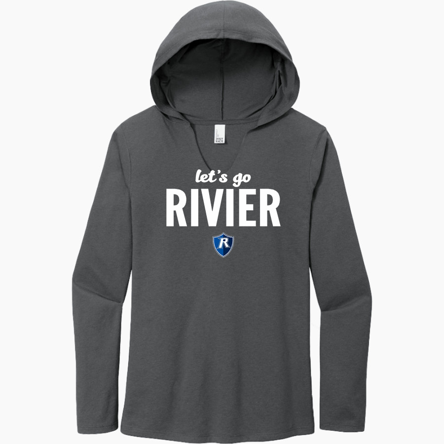 Rivier University Official Store of the Raiders <span class="pdp-name-mascot">Rivier University Raiders</span> District Women's Perfect Tri Long Sleeve Hoodie