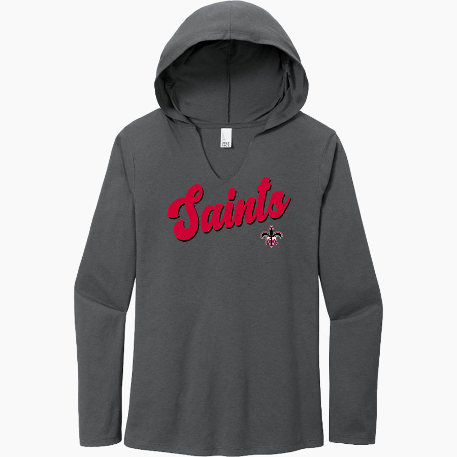 Santa Barbara Saints Football <span class="pdp-name-mascot">Santa Barbara Saints Football</span> District Women's Perfect Tri Long Sleeve Hoodie