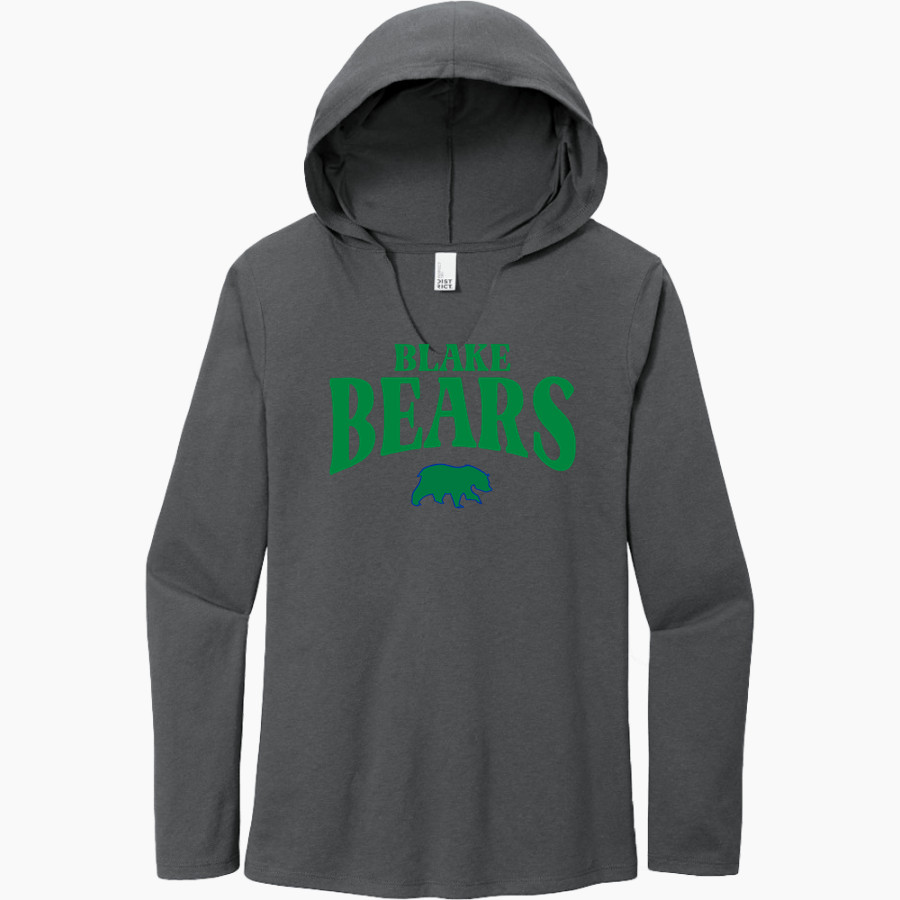 The Blake School BEARS ONLINE STORE District Women's Perfect Tri Long Sleeve Hoodie