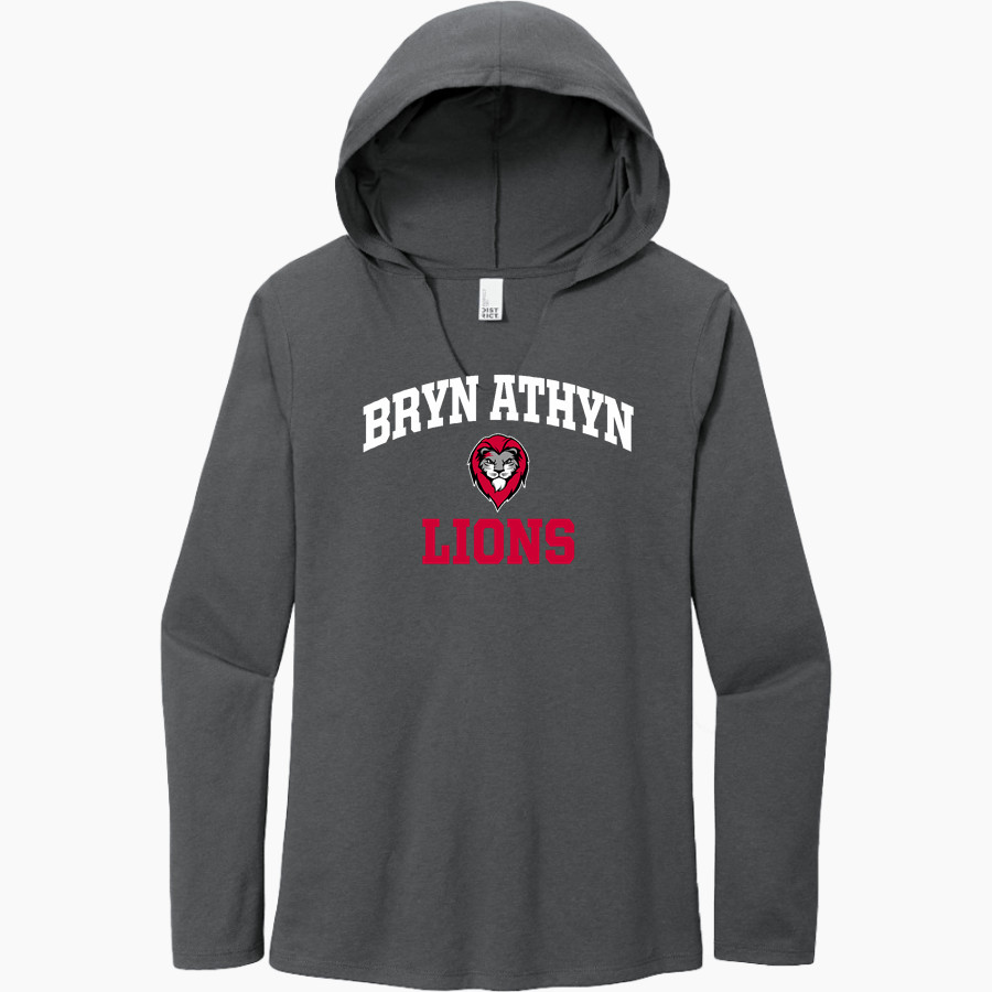 Bryn Athyn College The Official Store of the Lions <span class="pdp-name-mascot">Bryn Athyn College Lions</span> District Women's Perfect Tri Long Sleeve Hoodie