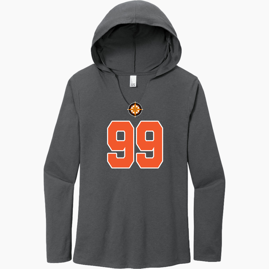 PLATTE COUNTY HIGH SCHOOL PIRATES <span class="pdp-name-mascot">PLATTE COUNTY PIRATES</span> District Women's Perfect Tri Long Sleeve Hoodie