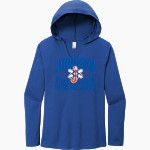Johnson Atom Smashers District Women's Perfect Tri Long Sleeve Hoodie Front Thumbnail