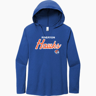 District Women's Perfect Tri Long Sleeve Hoodie