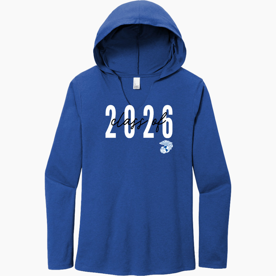 HAMILTON HIGH SCHOOL MARINES District Women's Perfect Tri Long Sleeve Hoodie