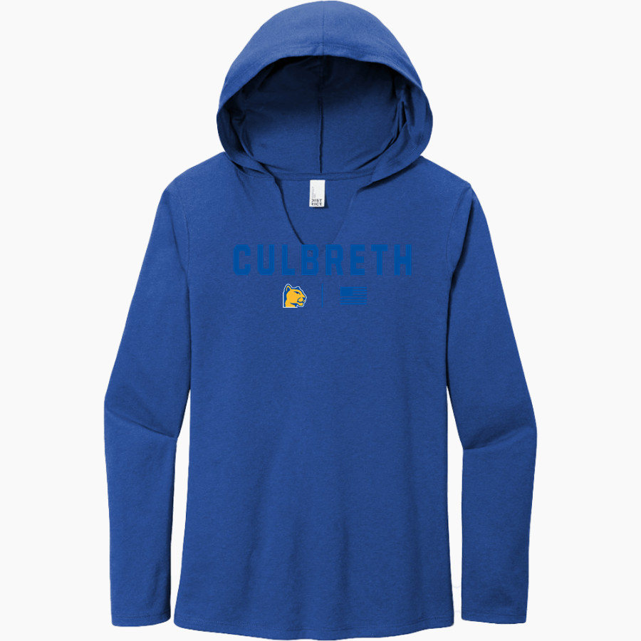 CULBRETH Cougars <span class="pdp-name-mascot">GREY CULBRETH MIDDLE SCHOOL Cougars</span> District Women's Perfect Tri Long Sleeve Hoodie