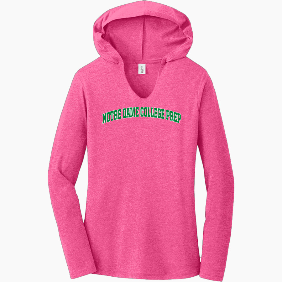 Notre Dame College Prep The Official Online Store <span class="pdp-name-mascot">Notre Dame Dons</span> District Women's Perfect Tri Long Sleeve Hoodie