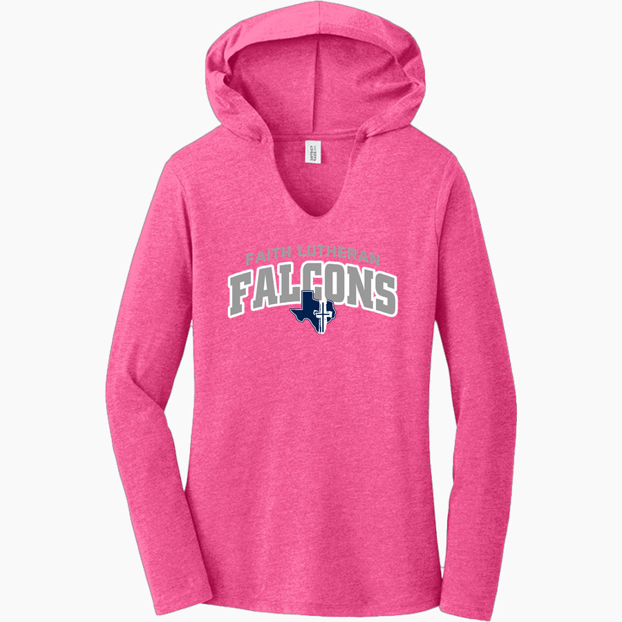 Faith Lutheran Falcons <span class="pdp-name-mascot">Faith Lutheran High School Falcons</span> District Women's Perfect Tri Long Sleeve Hoodie
