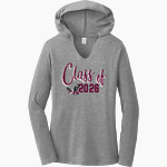 GEORGE STEVENS ACADEMY EAGLES <span class="pdp-name-mascot">GEORGE STEVENS ACADEMY EAGLES</span> District Women's Perfect Tri Long Sleeve Hoodie Front Thumbnail