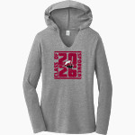 SPOONER HIGH SCHOOL RAILS District Women's Perfect Tri Long Sleeve Hoodie Front Thumbnail