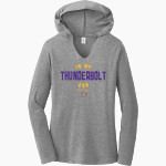Birmingham Thunderbolts Premier SOFTBALL <span class="pdp-name-mascot">Birmingham Thunderbolts Softball</span> District Women's Perfect Tri Long Sleeve Hoodie Front Thumbnail