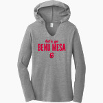 Benedictine University Mesa Redhawks <span class="pdp-name-mascot">Benedictine University Redhawks</span> District Women's Perfect Tri Long Sleeve Hoodie Front Thumbnail