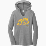 Worth Rams <span class="pdp-name-mascot">Worth Rams</span> District Women's Perfect Tri Long Sleeve Hoodie Front Thumbnail