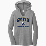 Smith Bears <span class="pdp-name-mascot">SMITH COLLEGE BEARS</span> District Women's Perfect Tri Long Sleeve Hoodie Front Thumbnail