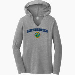 Elizabethtown Aquatic Club Elizabethtown District Women's Perfect Tri Long Sleeve Hoodie Front Thumbnail
