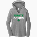 PORT WASHINGTON HIGH SCHOOL PIRATES <span class="pdp-name-mascot">PORT WASHINGTON PIRATES</span> District Women's Perfect Tri Long Sleeve Hoodie Front Thumbnail