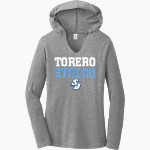 University of San Diego Toreros District Women's Perfect Tri Long Sleeve Hoodie Front Thumbnail