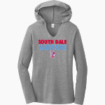 South Dale Warriors District Women's Perfect Tri Long Sleeve Hoodie Front Thumbnail
