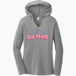Cleveland Blue Raiders <span class="pdp-name-mascot">Cleveland Blue Raiders</span> District Women's Perfect Tri Long Sleeve Hoodie Front Thumbnail