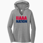 IIAAA IIAAA District Women's Perfect Tri Long Sleeve Hoodie Front Thumbnail