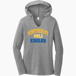 Northwest University Eagles Online Store <span class="pdp-name-mascot">Northwest Eagles</span> District Women's Perfect Tri Long Sleeve Hoodie Front Thumbnail