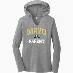 Mayo Spartans <span class="pdp-name-mascot">Mayo Spartans</span> District Women's Perfect Tri Long Sleeve Hoodie Front Thumbnail