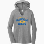 BACON ACADEMY BOBCATS <span class="pdp-name-mascot">BACON ACADEMY BOBCATS</span> District Women's Perfect Tri Long Sleeve Hoodie Front Thumbnail
