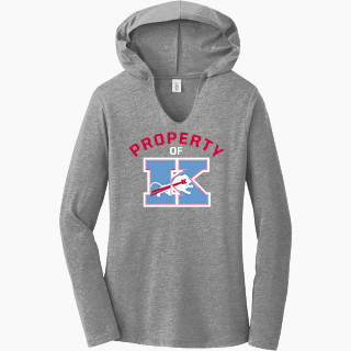 District Women's Perfect Tri Long Sleeve Hoodie