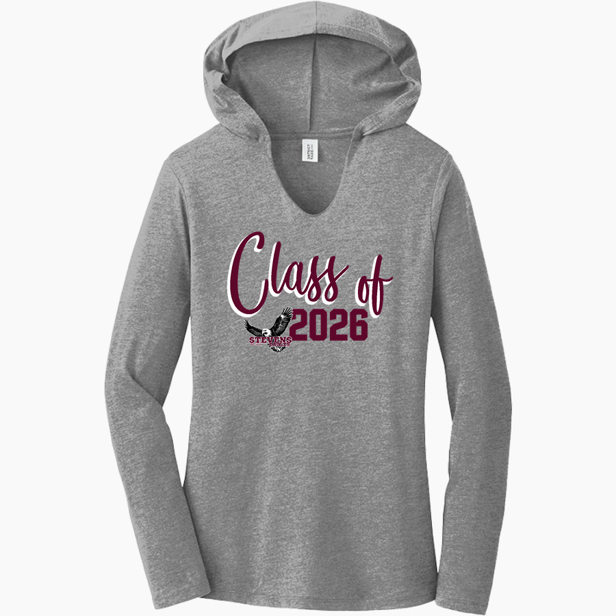 GEORGE STEVENS ACADEMY EAGLES <span class="pdp-name-mascot">GEORGE STEVENS ACADEMY EAGLES</span> District Women's Perfect Tri Long Sleeve Hoodie