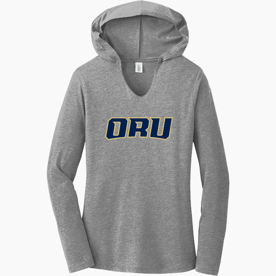 Oral Roberts Golden Eagles <span class="pdp-name-mascot">Oral Roberts Golden Eagles</span> District Women's Perfect Tri Long Sleeve Hoodie