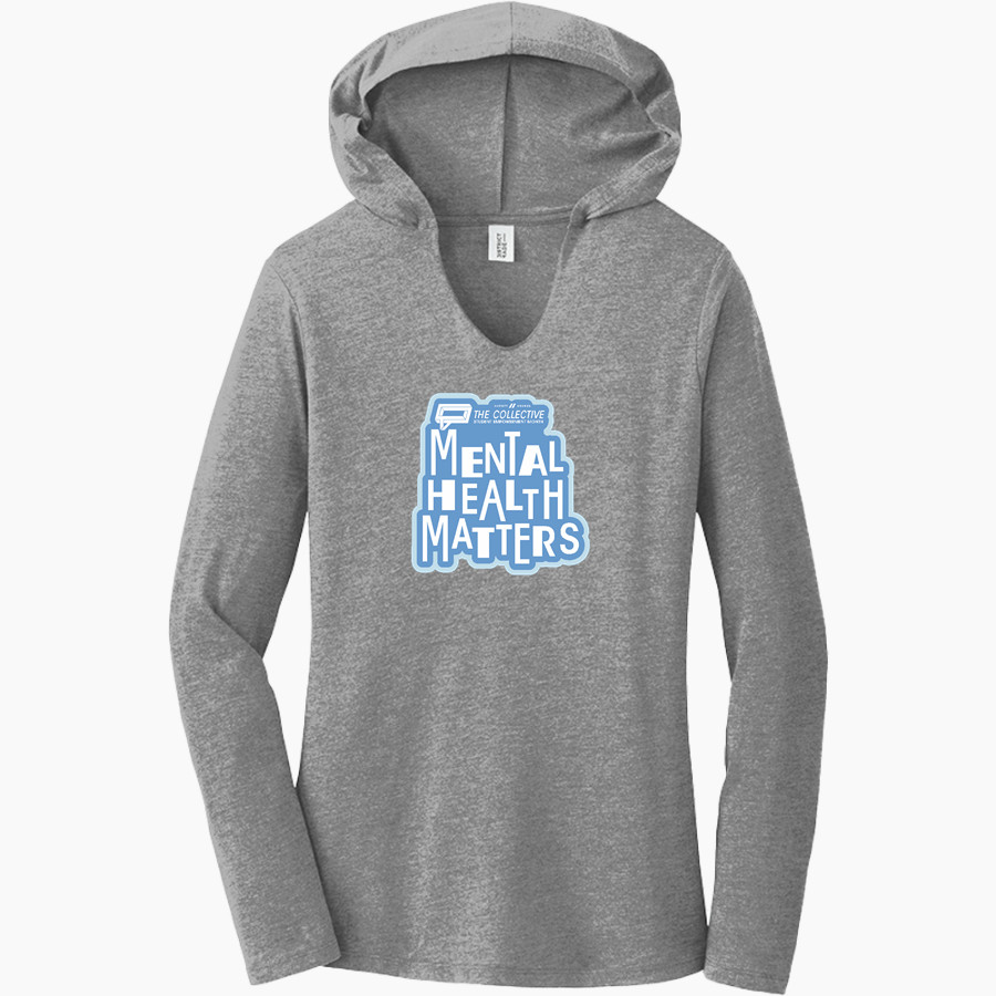 Believe In You District Women's Perfect Tri Long Sleeve Hoodie