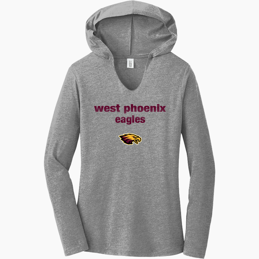 WEST PHOENIX HIGH SCHOOL EAGLES <span class="pdp-name-mascot">WEST PHOENIX EAGLES</span> District Women's Perfect Tri Long Sleeve Hoodie