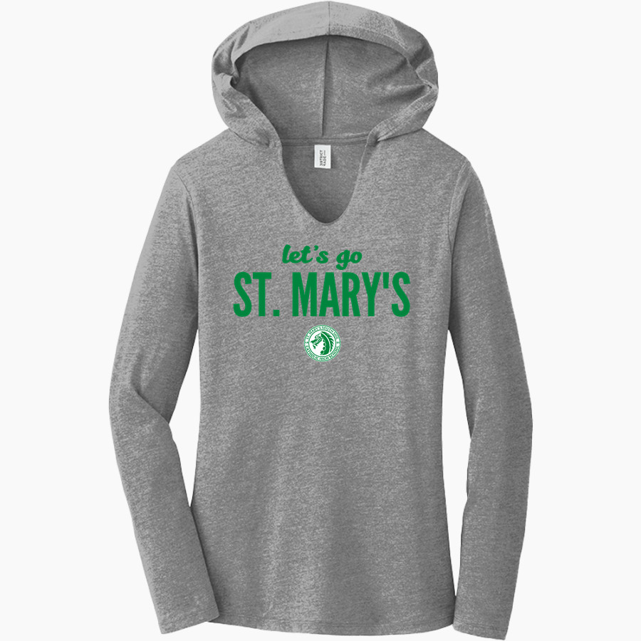 St. Mary's Dragons <span class="pdp-name-mascot">St. Mary's Dragons</span> District Women's Perfect Tri Long Sleeve Hoodie