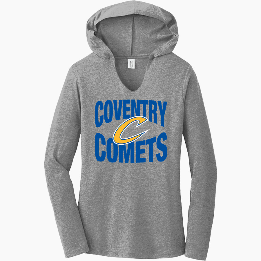COVENTRY HIGH SCHOOL COMETS <span class="pdp-name-mascot">COVENTRY COMETS</span> District Women's Perfect Tri Long Sleeve Hoodie