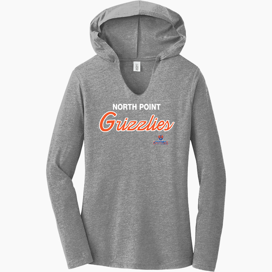 North Point Grizzlies <span class="pdp-name-mascot">North Point Grizzlies</span> District Women's Perfect Tri Long Sleeve Hoodie