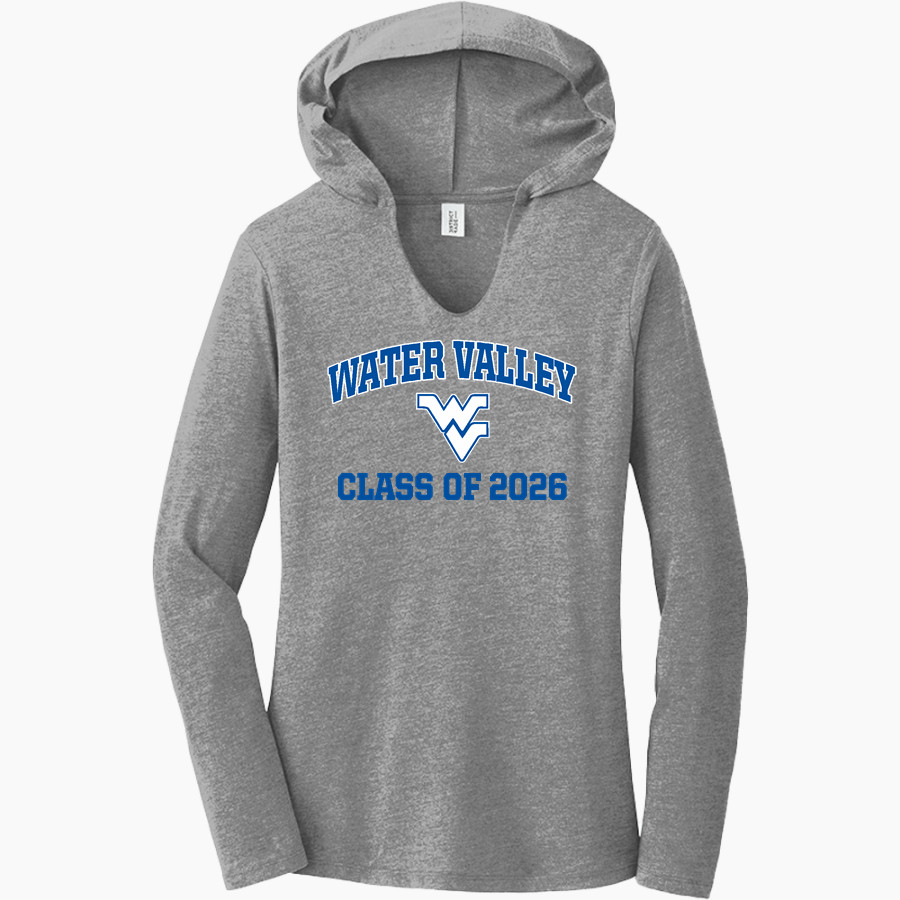 WATER VALLEY HIGH SCHOOL BLUE DEVILS <span class="pdp-name-mascot">WATER VALLEY BLUE DEVILS</span> District Women's Perfect Tri Long Sleeve Hoodie