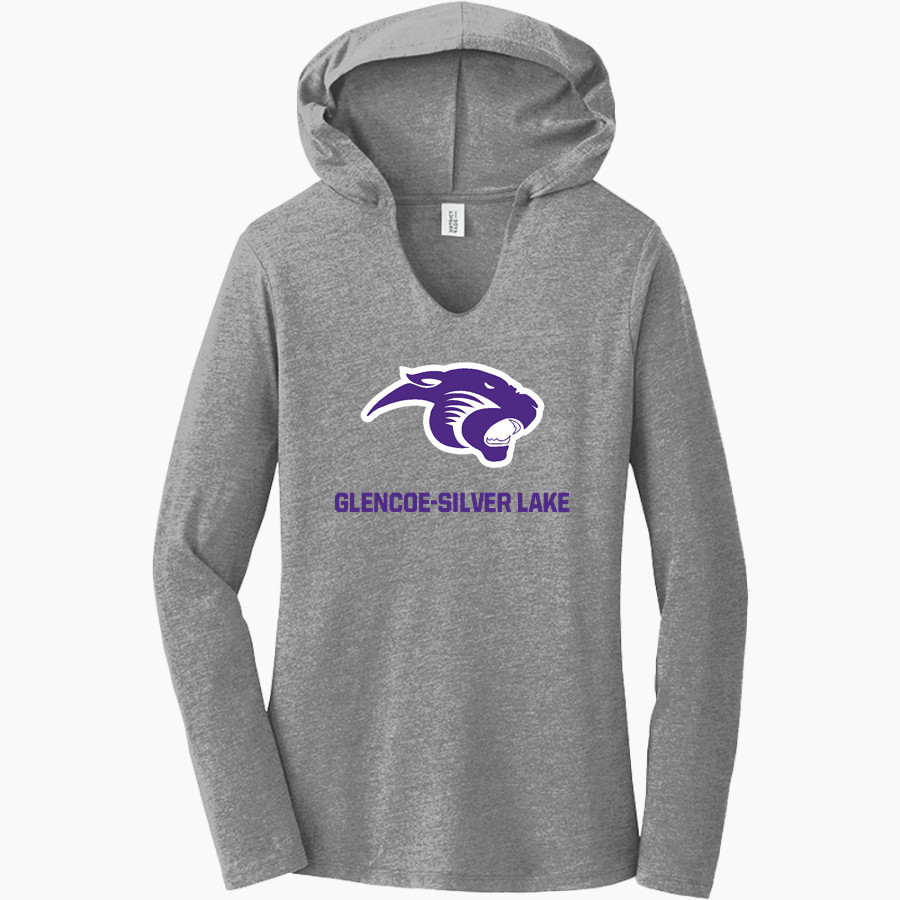 Glencoe-Silver Lake Panthers <span class="pdp-name-mascot">Glencoe Silver-Lake Panthers</span> District Women's Perfect Tri Long Sleeve Hoodie