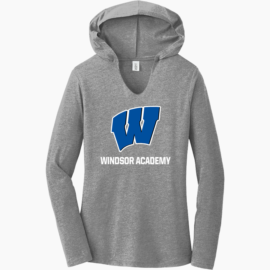 WINDSOR ACADEMY KNIGHTS <span class="pdp-name-mascot">WINDSOR ACADEMY KNIGHTS</span> District Women's Perfect Tri Long Sleeve Hoodie
