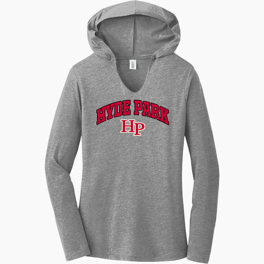 Hyde Park Schools PANTHERS <span class="pdp-name-mascot">Hyde Park Baptist School PANTHERS</span> District Women's Perfect Tri Long Sleeve Hoodie