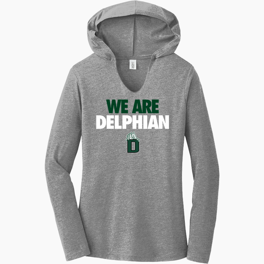 Delphian Dragons <span class="pdp-name-mascot">Delphian Dragons</span> District Women's Perfect Tri Long Sleeve Hoodie