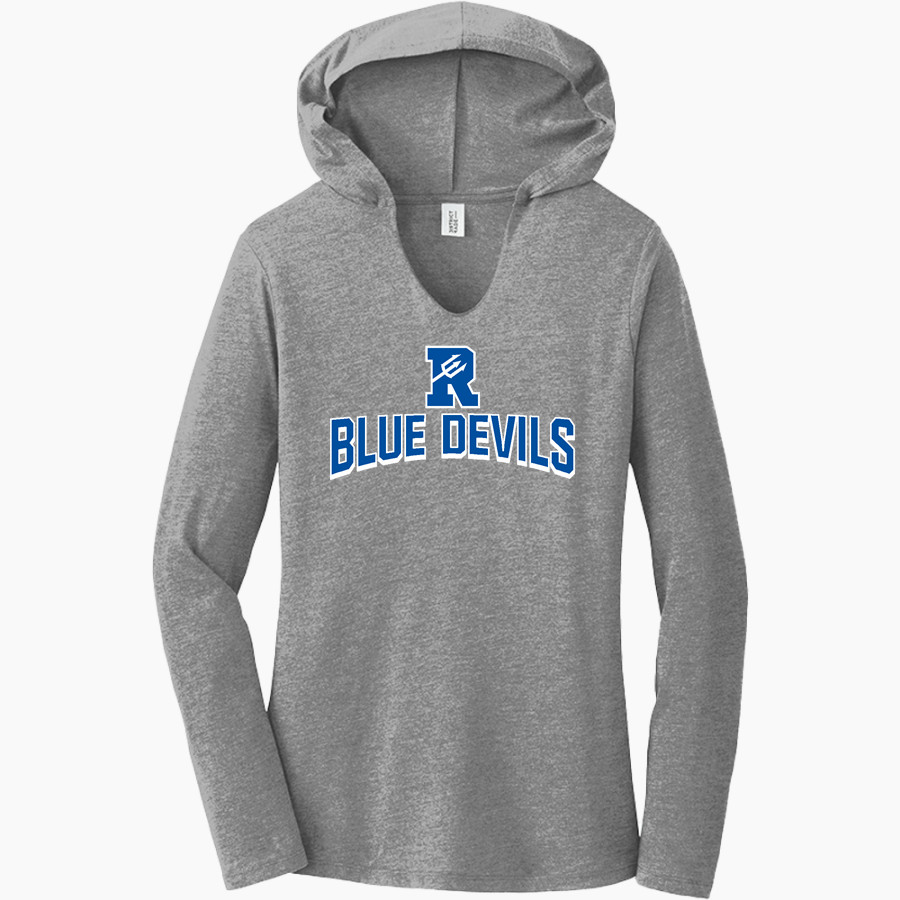READING SENIOR HIGH SCHOOL BLUE DEVILS <span class="pdp-name-mascot">READING BLUE DEVILS</span> District Women's Perfect Tri Long Sleeve Hoodie