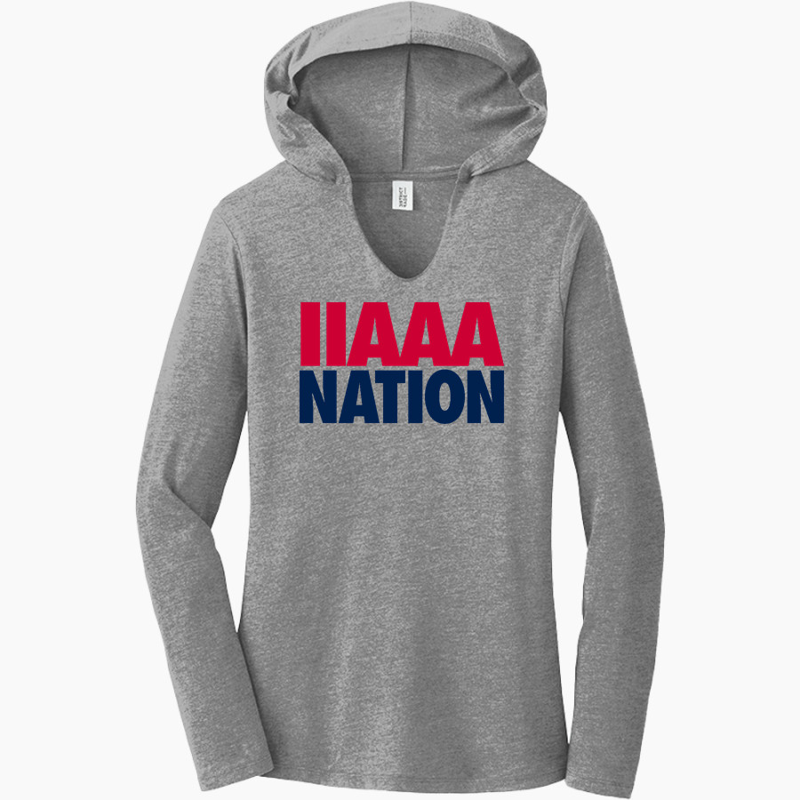 IIAAA IIAAA District Women's Perfect Tri Long Sleeve Hoodie