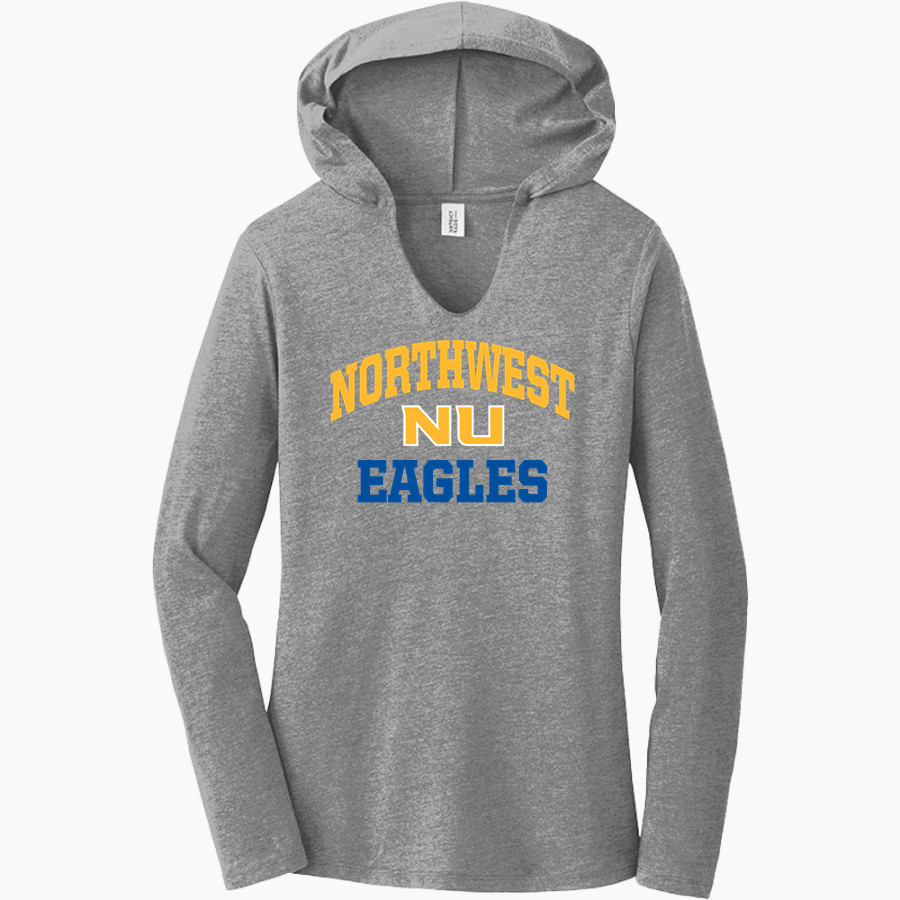 Northwest University Eagles Online Store <span class="pdp-name-mascot">Northwest Eagles</span> District Women's Perfect Tri Long Sleeve Hoodie