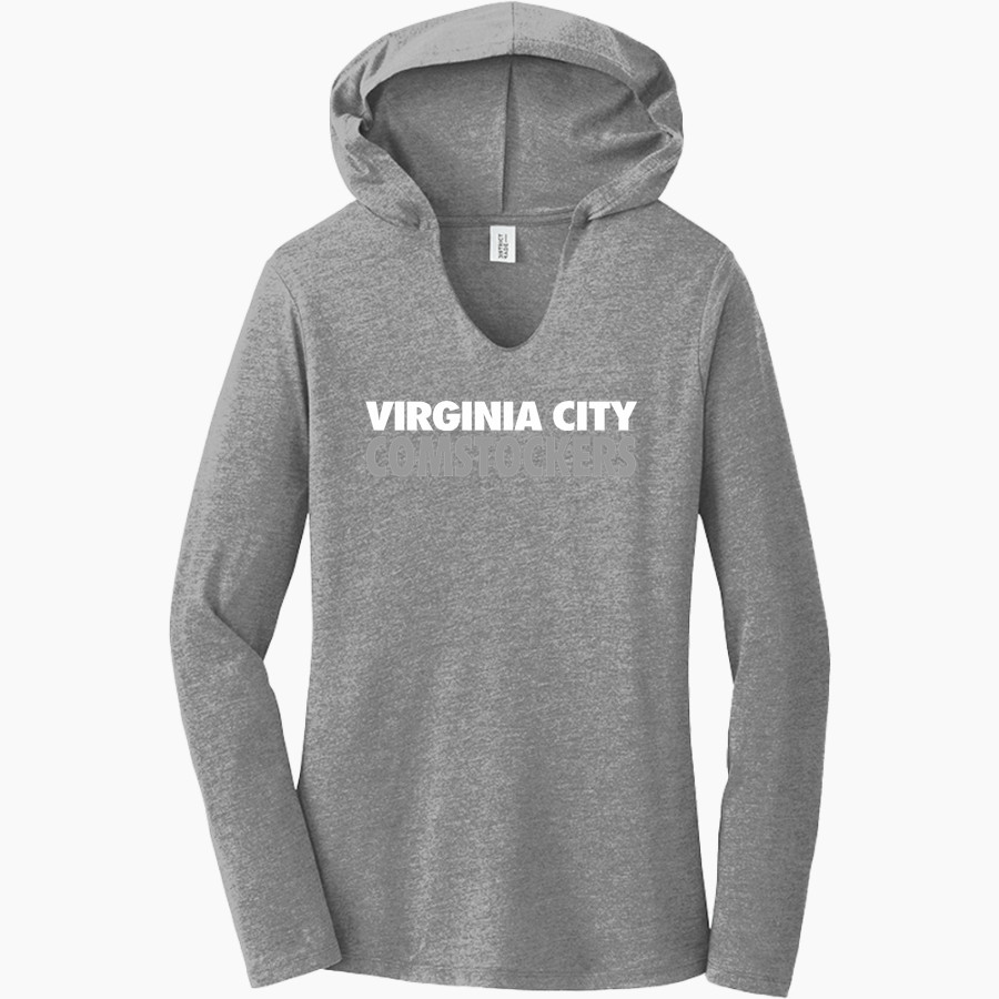 Virginia City Comstockers District Women's Perfect Tri Long Sleeve Hoodie