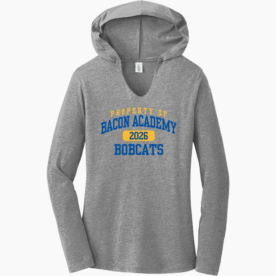 BACON ACADEMY BOBCATS <span class="pdp-name-mascot">BACON ACADEMY BOBCATS</span> District Women's Perfect Tri Long Sleeve Hoodie