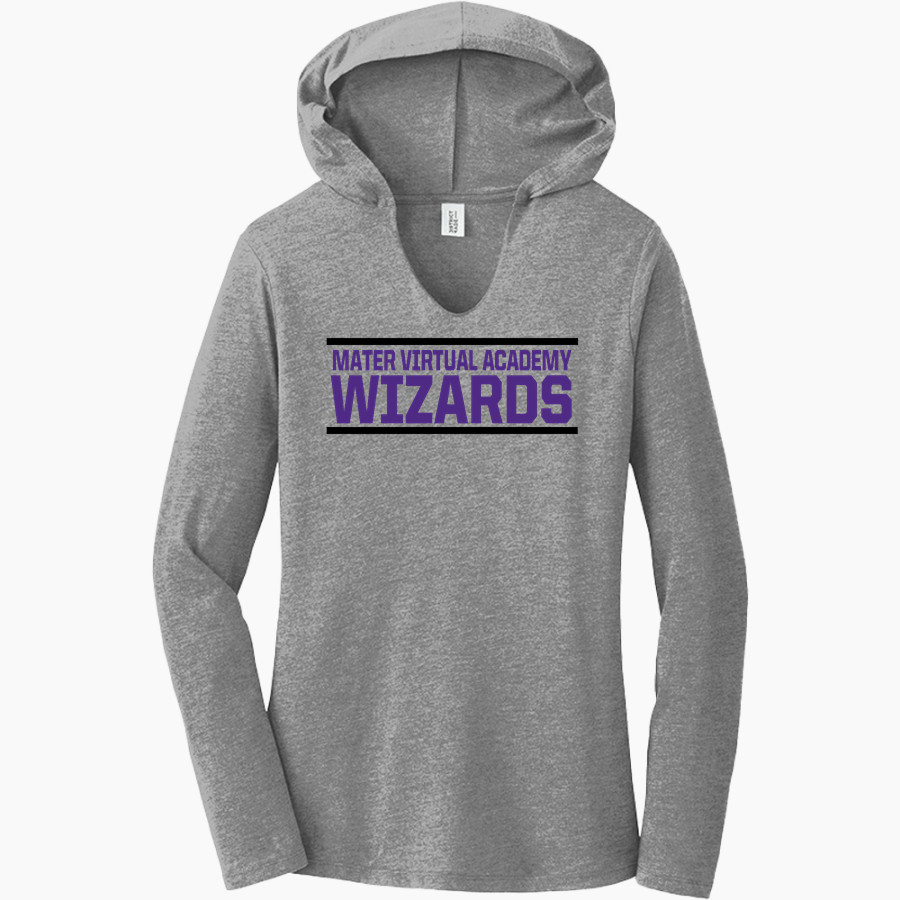 Mater Virtual Academy Wizards <span class="pdp-name-mascot">Mater Virtual Academy Wizards</span> District Women's Perfect Tri Long Sleeve Hoodie